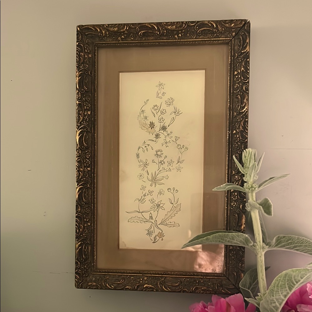 Antique watercolor